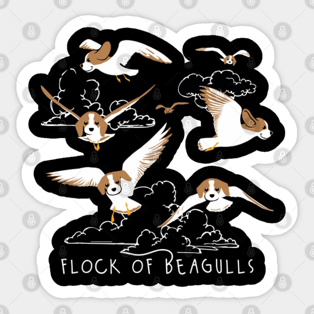 beagulls Sticker by joshsmith